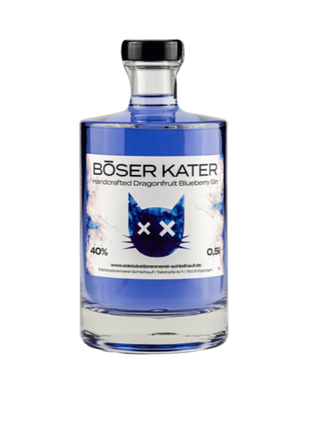 Böser Kater Dragonfruit Blueberry Gin