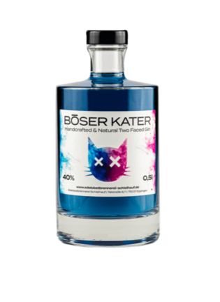 Böser Kater Two Faced Gin mit Farbwechsel