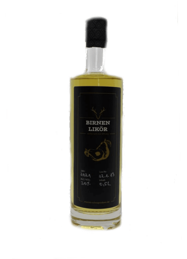 Birnen-Likör verfeinert mit Whisky