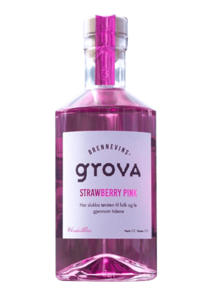 Brennevinsgrova Strawberry Pink Gin