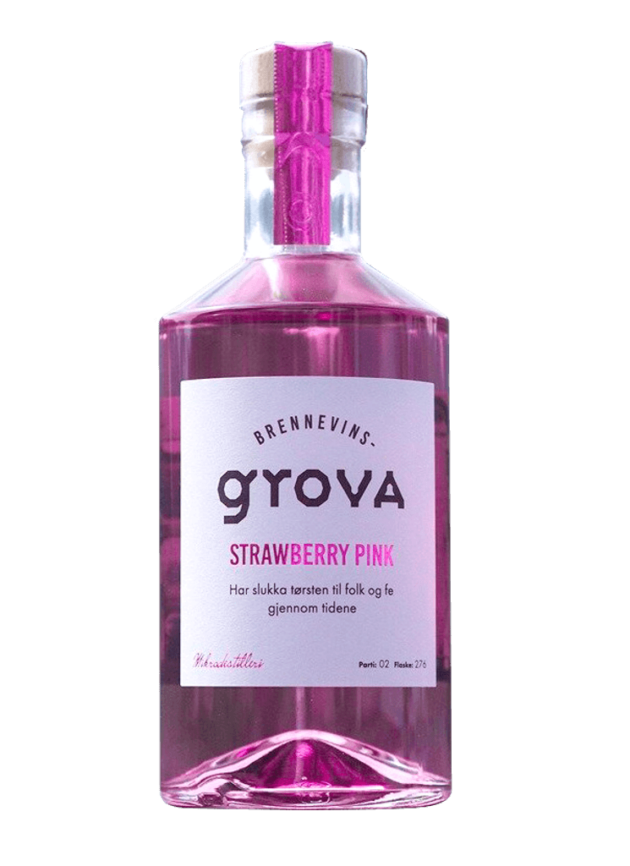 Brennevinsgrova Strawberry Pink Gin