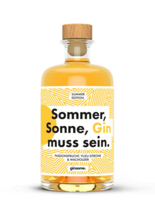 Sommer Gin (Passionsfrucht, Yuzu-Zitrone)
