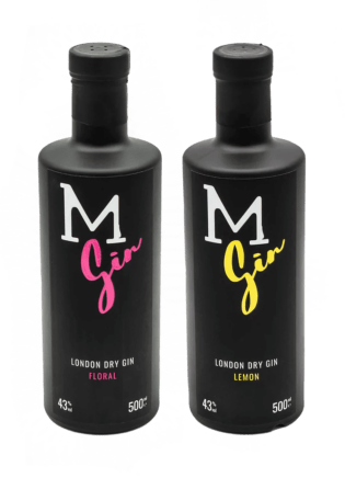 London dry Gin Floral und London dry Gin Lemon