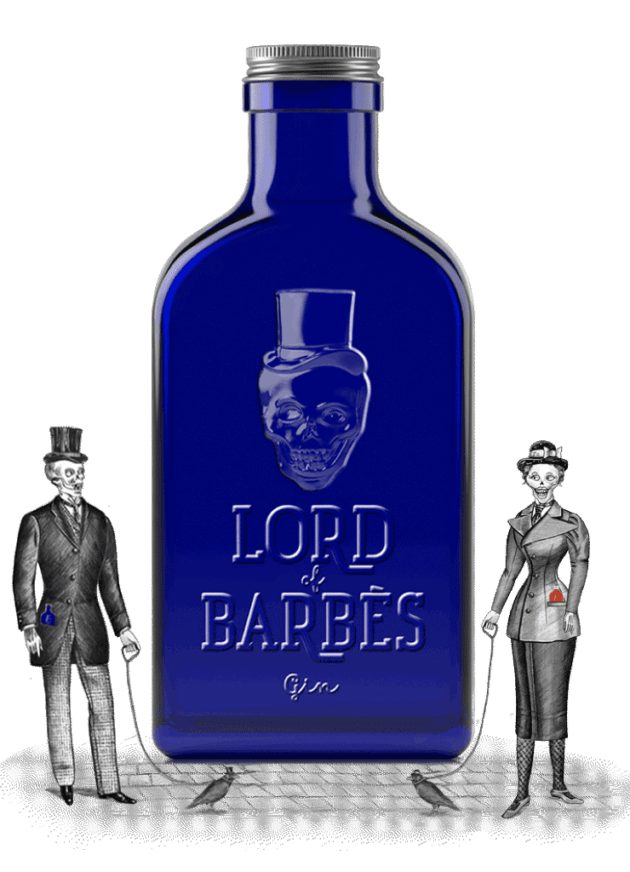 Lord of Barbès ein Bio-Gin