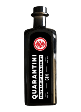 Quarantini Eintracht Frankfurt Gin mit echtem Stadionrasen