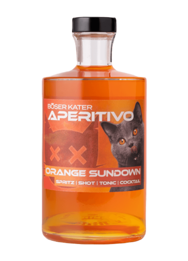 Böser Kater Orange Sundown Aperitivo 15% Vol., Gin online kaufen