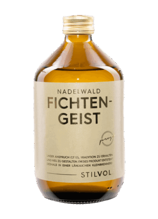 Nadelwald Fichtengeist Schnaps