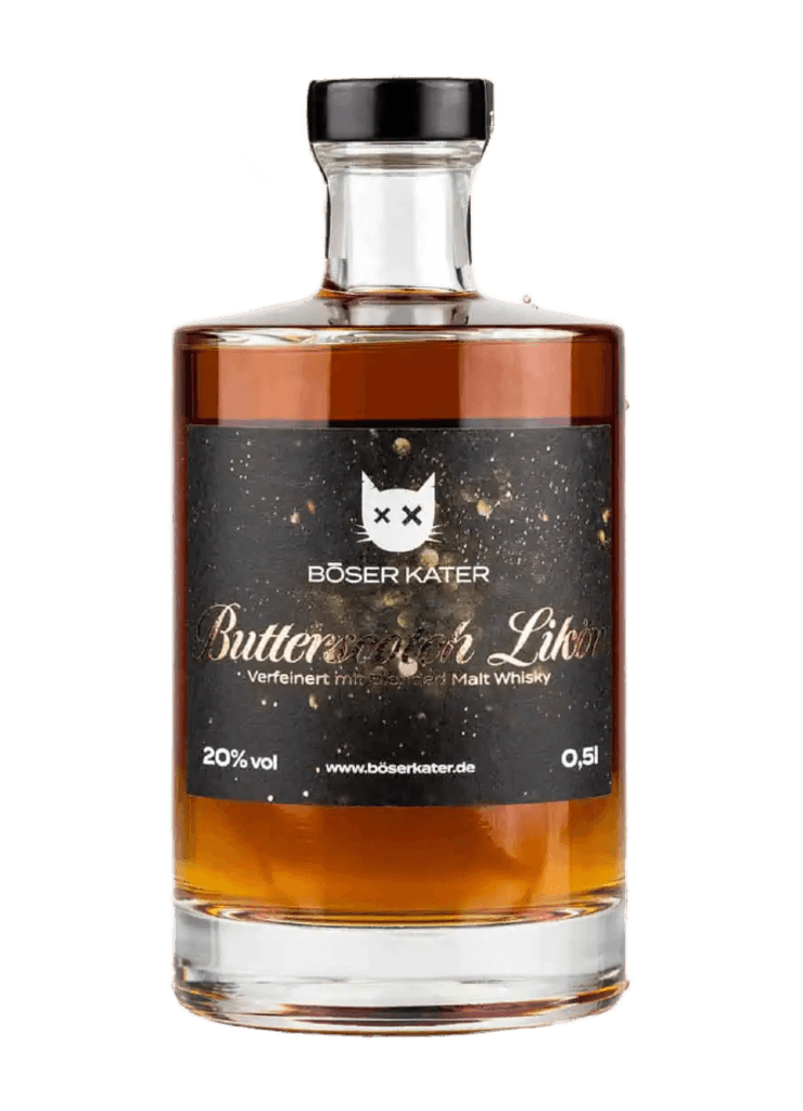 Böser Kater Butterscotch Likör mit Whisky 0,5l 20% Vol.