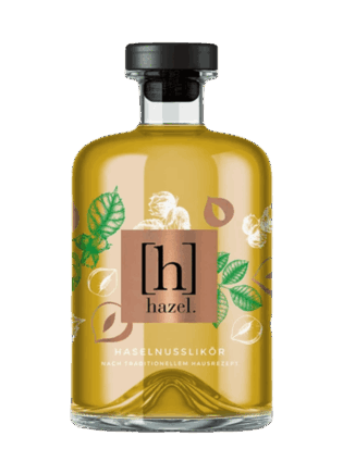 hazel. Haselnusslikör 500 ml – vollmundiger Nuss-Nougat-Likör | WeiLa